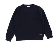 Name It dark sapphire strikbluse